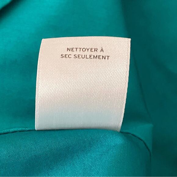 LEWIT Teal Bow Front Camisole Top Asymmetrical - Picture 12 of 12